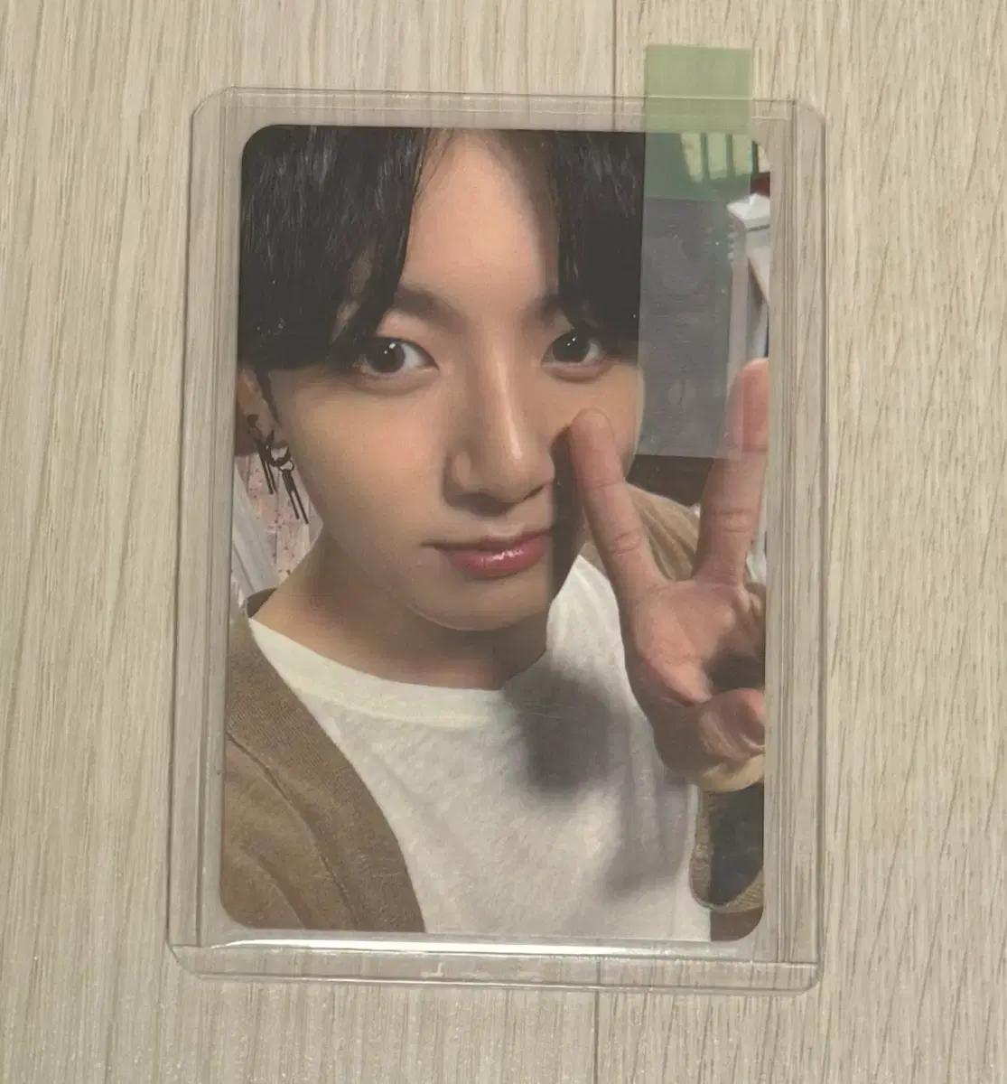정국 일본 맵솔 방탄소년단 포토카드 더져니 통상반 싸게 bts poca