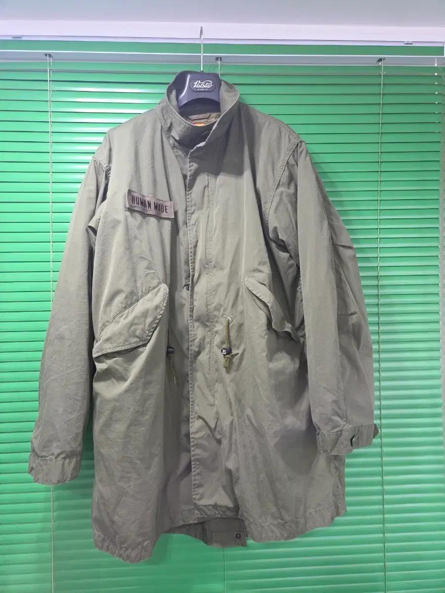 휴먼메이드 M65피쉬테일파카 XL