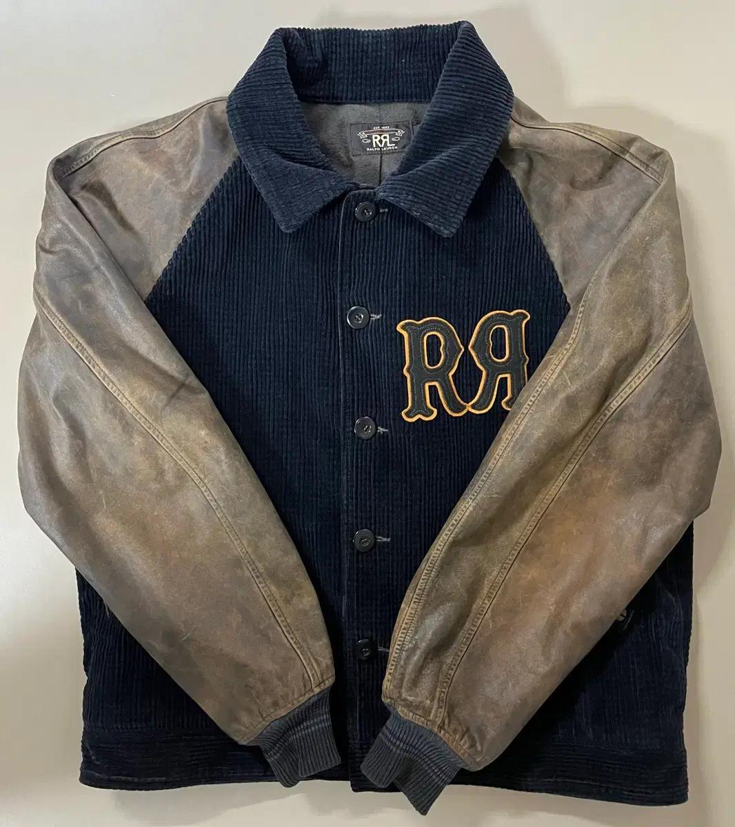 RRL 바시티 자켓