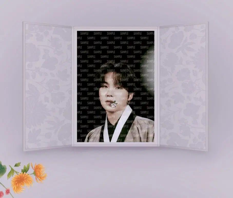 BTS 방탄 달마중 플립포토 슈가 미개봉