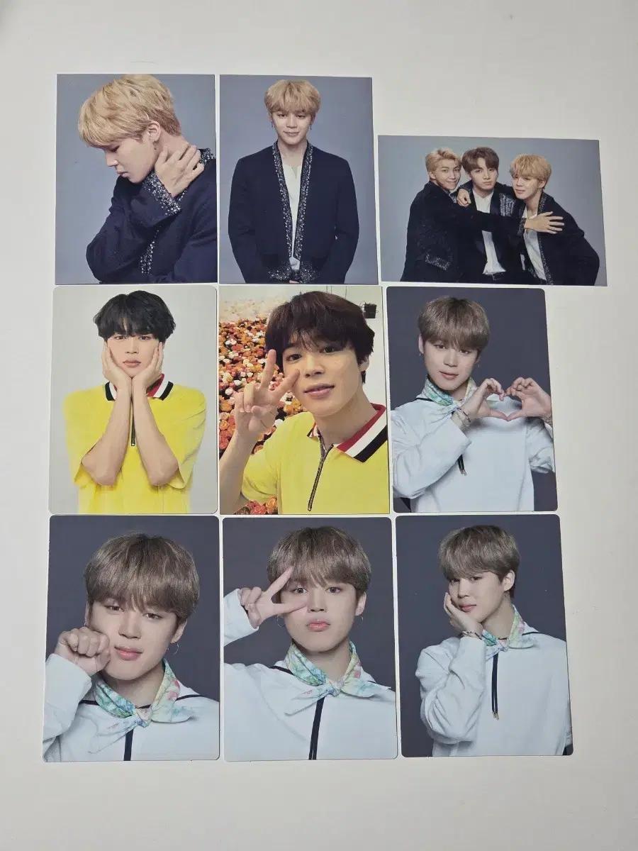 BTS 방탄 지민 미니 포토카드 일괄