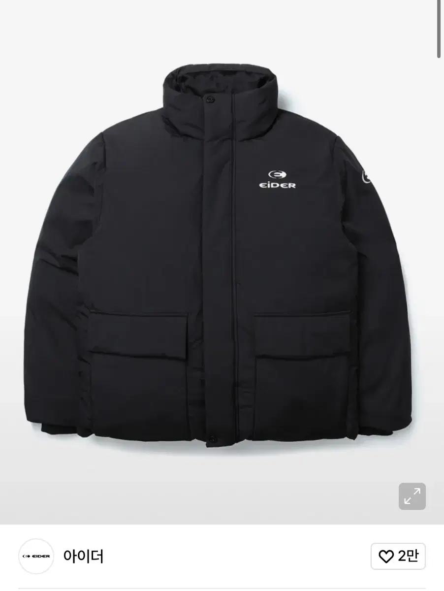 아이더 노마드 UNI 다운 패딩 블랙