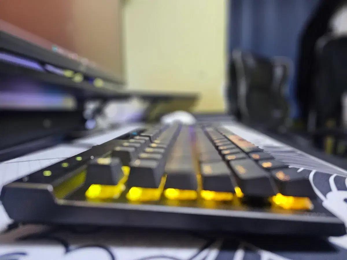 커세어 k70 max rgb max 마그네틱축 게이밍 기계식 키보드