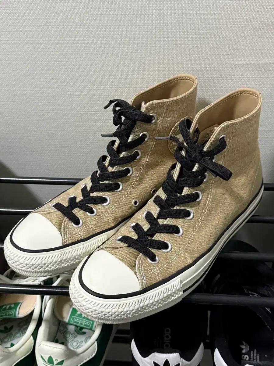 컨버스 하이 스니커즈 베이지 250mm