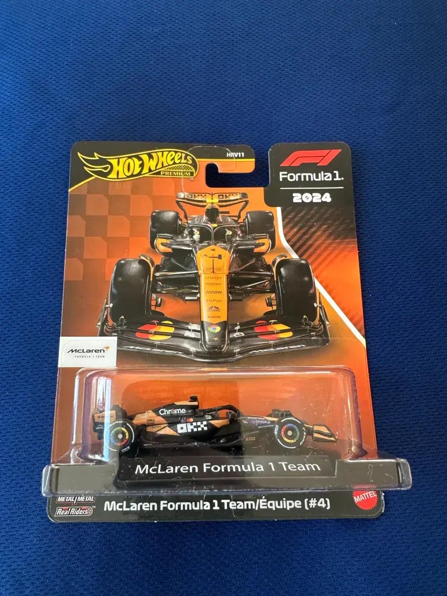 핫휠 프리미엄 F1 맥라렌 4번 랜도 노리스