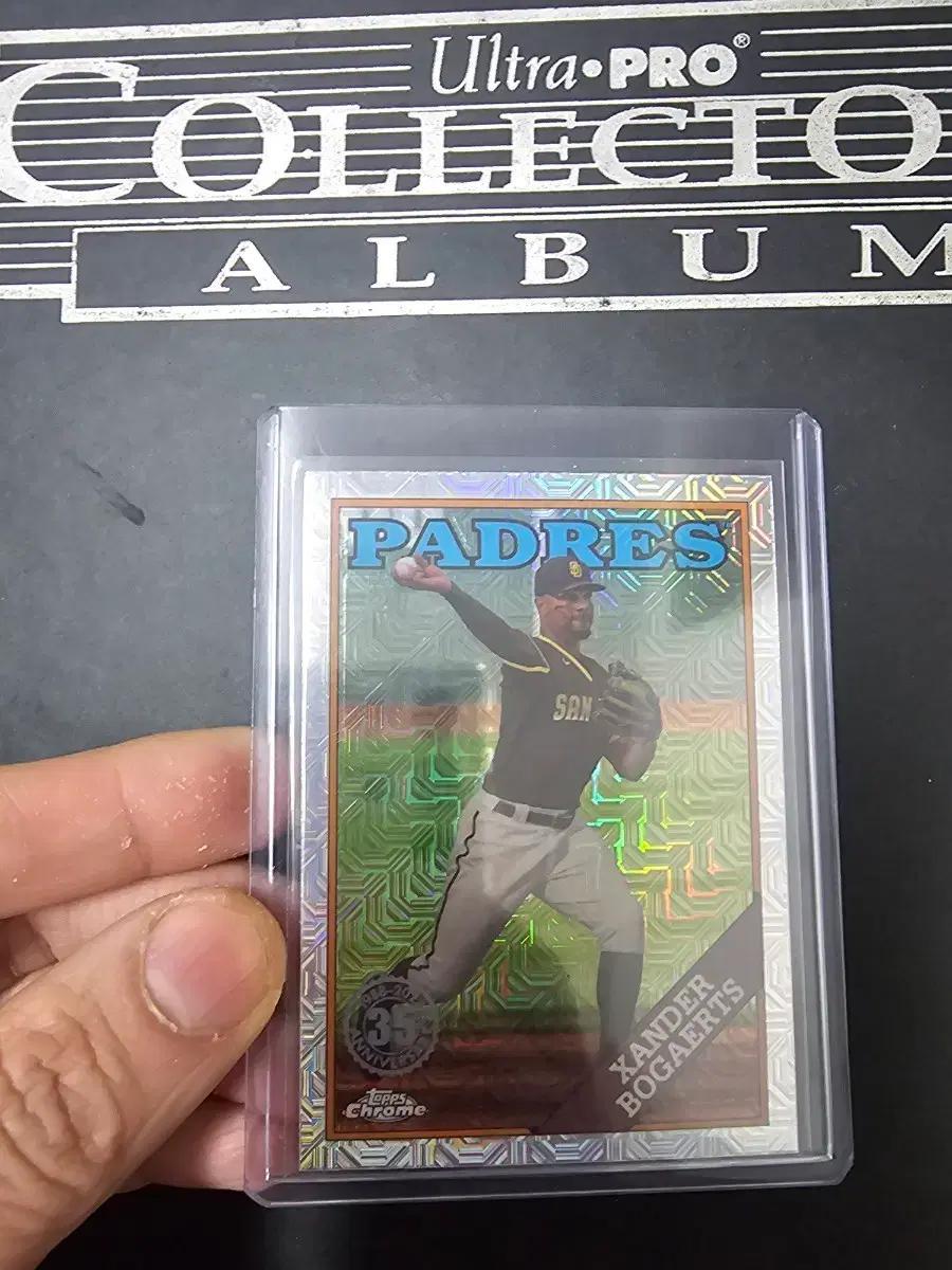 샌디에이고  파드리스  보가츠 Topps Chrome 야구 카드