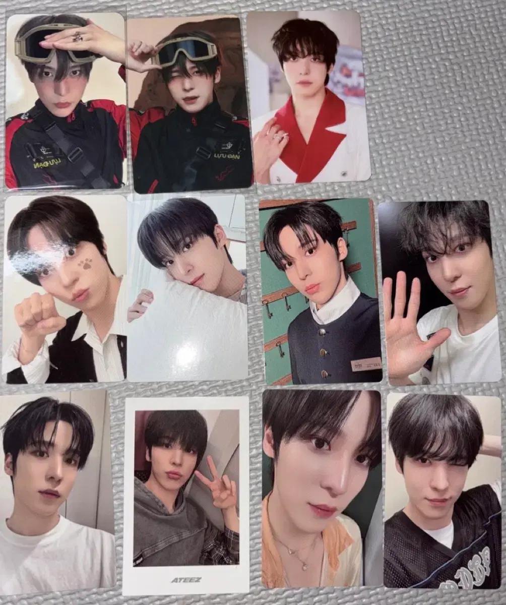 에이티즈 윤호 포카 일괄 양도