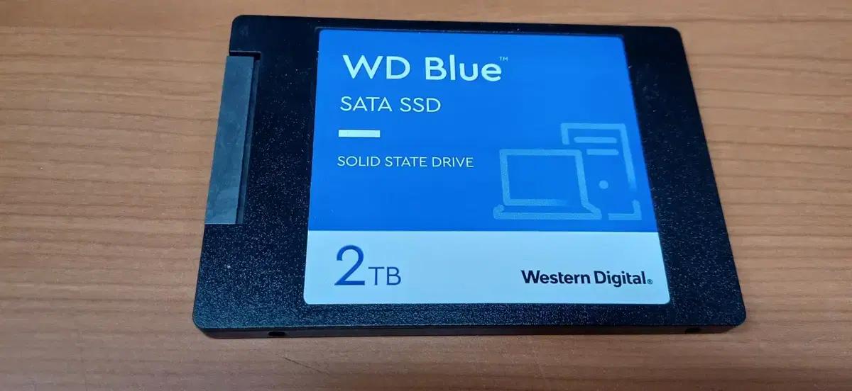 중고 WD Blue SATA SSD 2TB