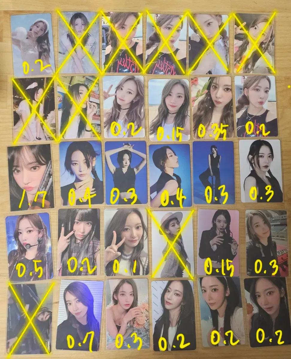 르세라핌 사쿠라 포토카드 모음 (개별/일괄)