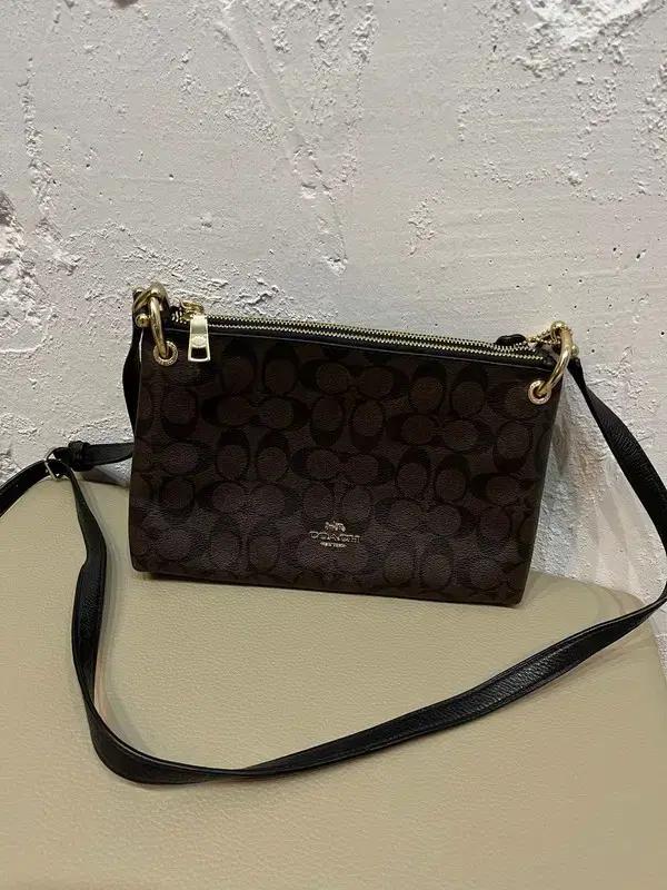 COACH 코치 미아 더블 크로스백