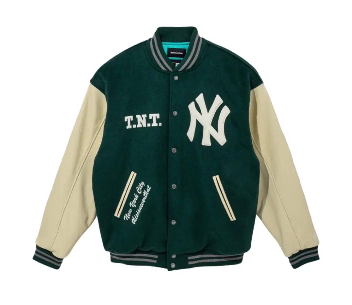 디스이즈네버댓 x 뉴에라 x MLB 뉴욕 양키스 바시티 자켓