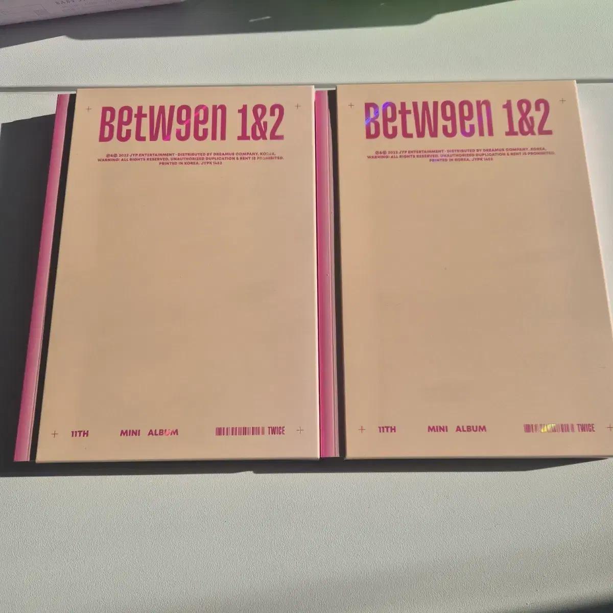 트와이스 Between 1&2 미니앨범