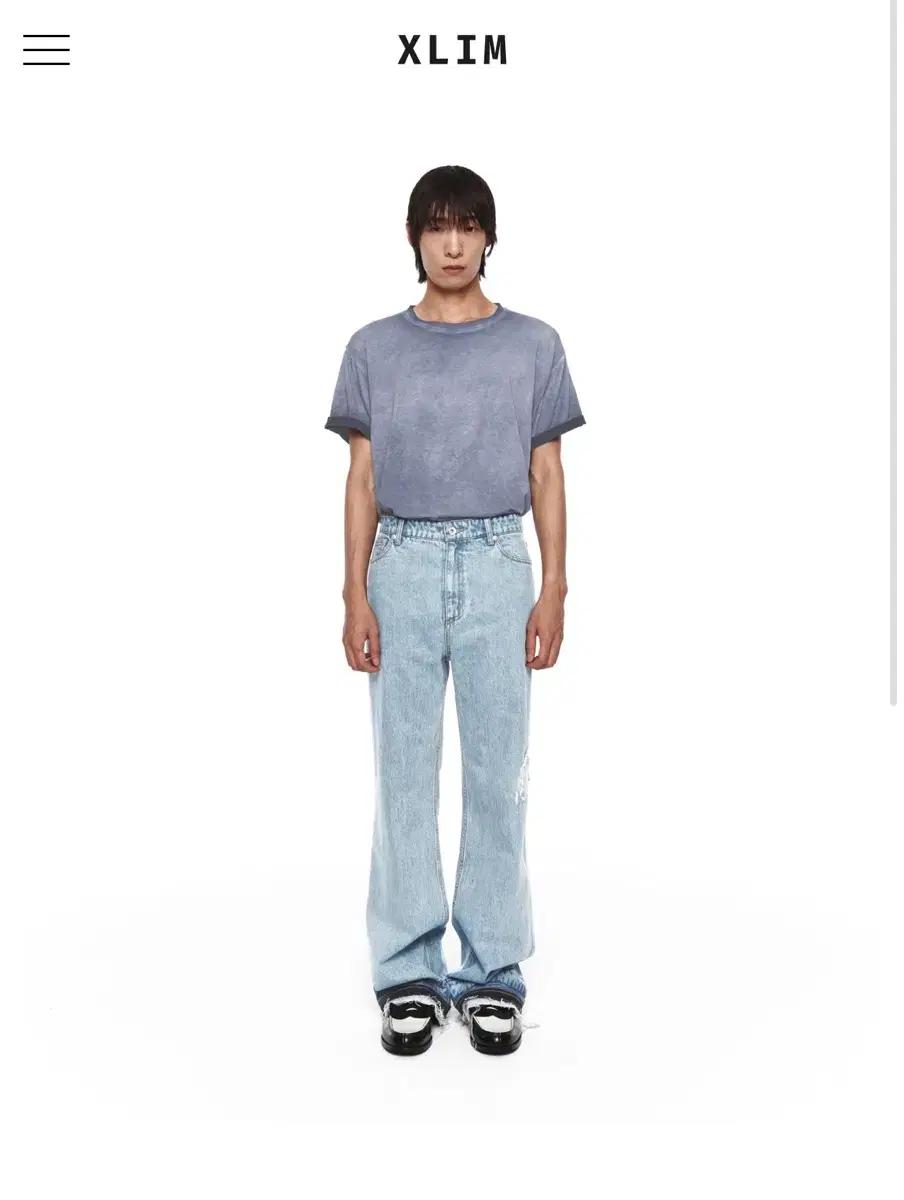 Xlim엑슬림 ep8 04 trousers BLUE M