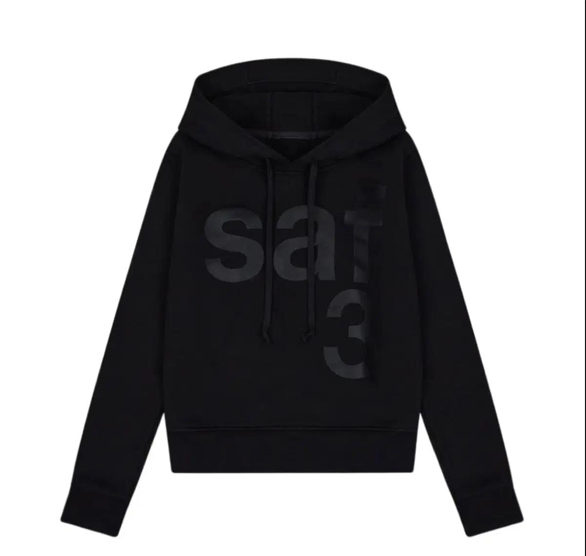 사파리스팟  1/2 Basic Safari Hoodie (Black)