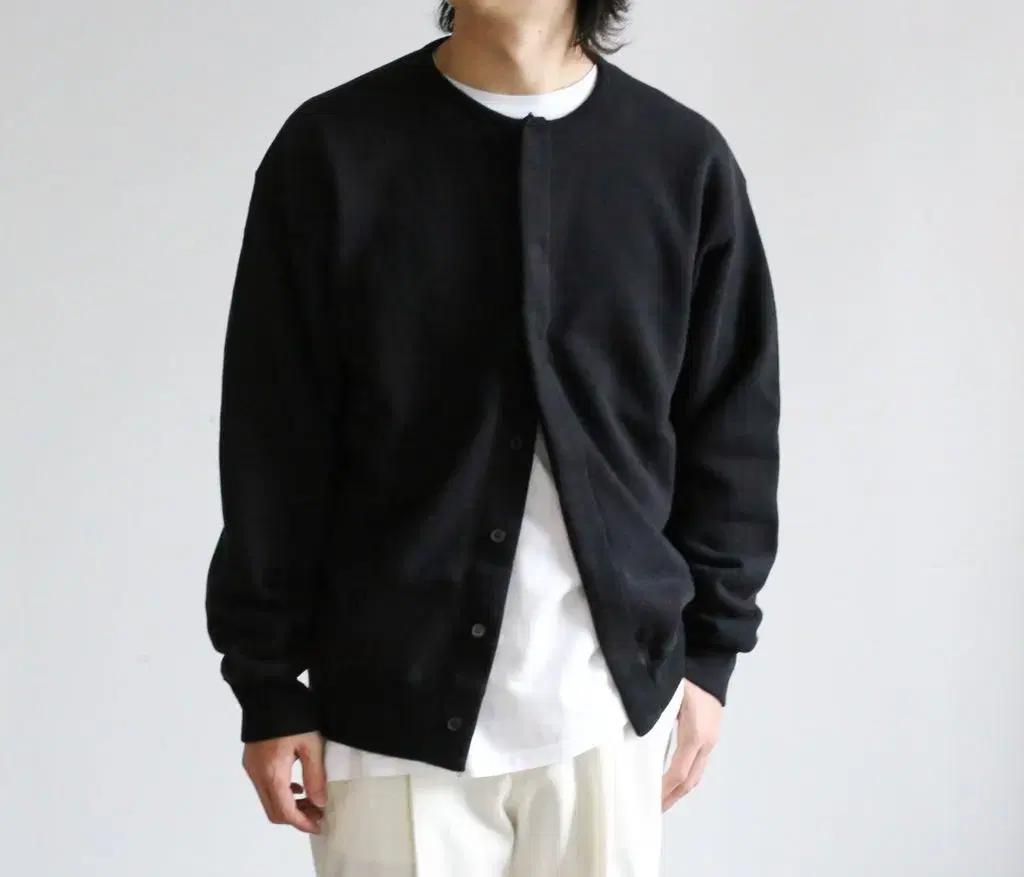 오라리 24ss heavy bd sweat cardigan 5