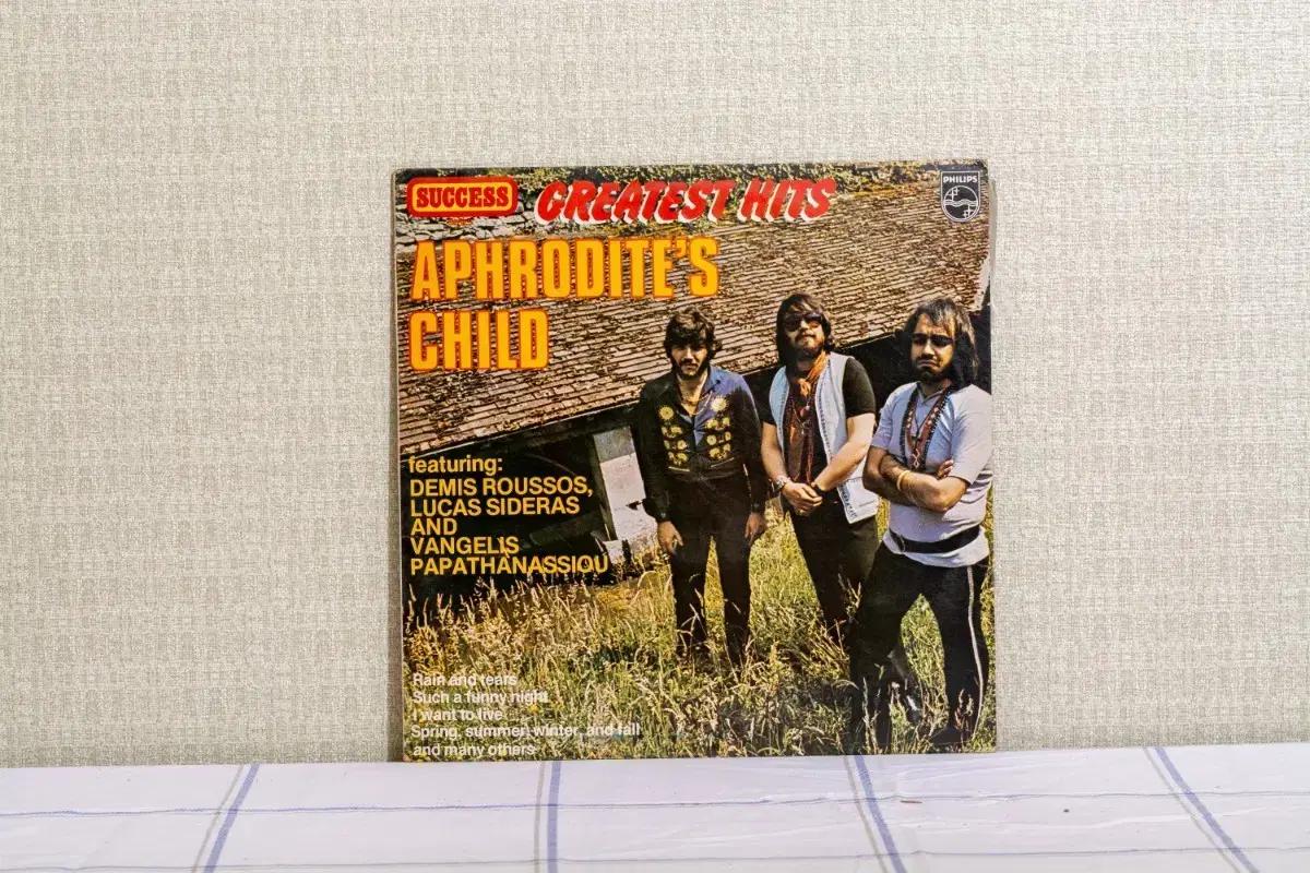 아프로디테 차일드 Greatest Hits 1982 LP 음반
