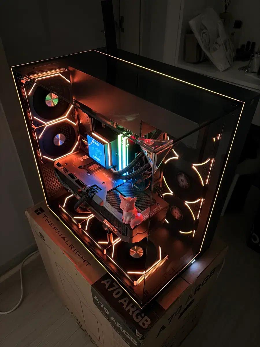 9800x3d b850m wifi and 5080 게이밍 oc 본체