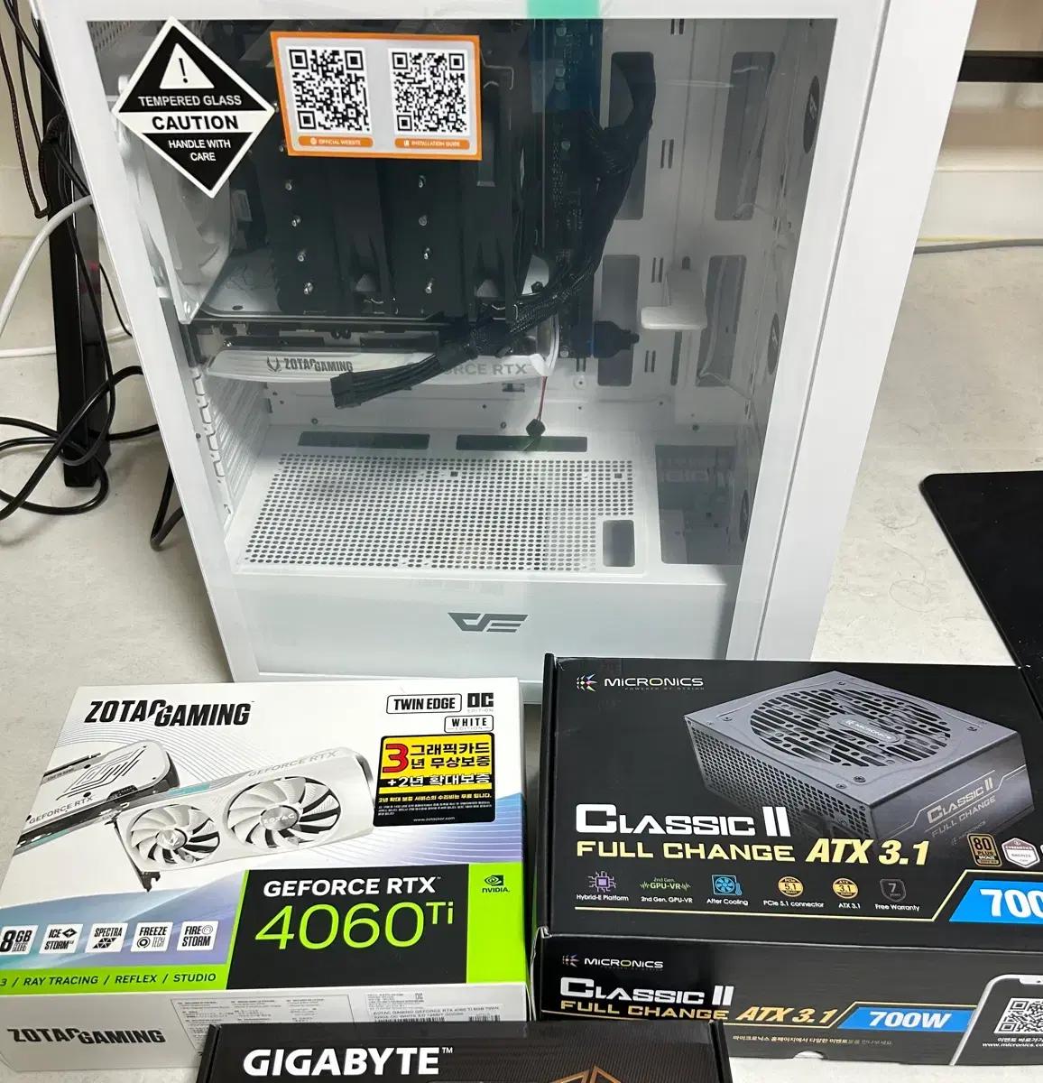 라이젠5 9600X 4060Ti 조립PC 판매