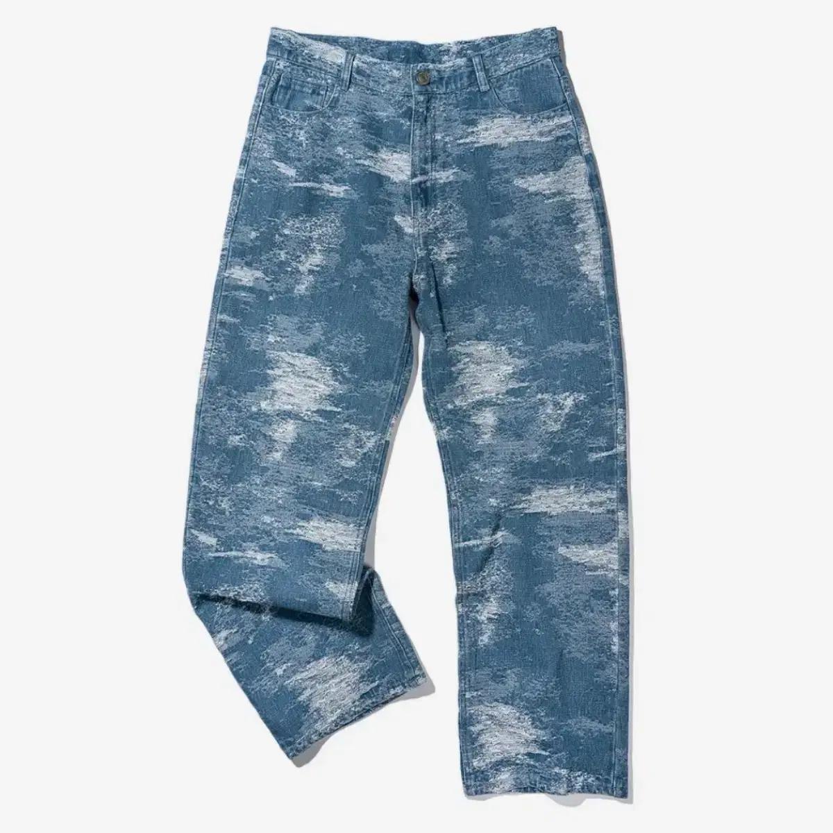 [XL]엑스트라 오디너리 데님 ABSTRACT DENIM PANTS