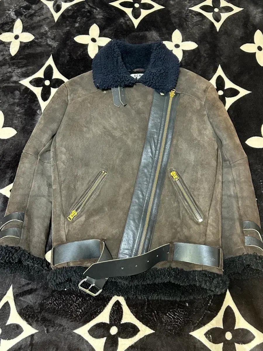 Acne Studios VELOCITE 램 시어링 양가죽 무스탕 자켓