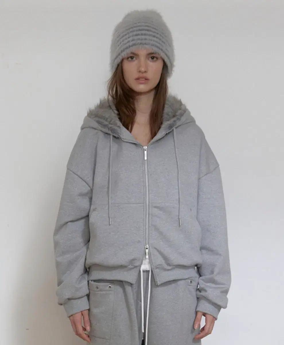 ASURA 아수라 TEDDY FUR HOOD ZIP UP
