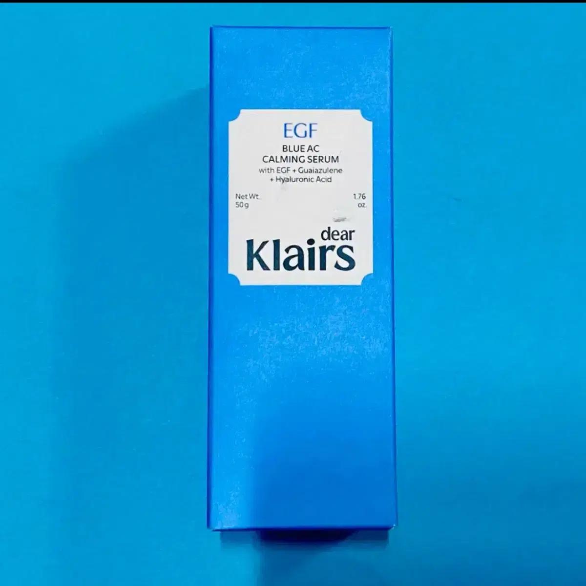 [새제품]클레어스 EGF,아줄렌/블루AC속트러블/수분진정세럼 50ml