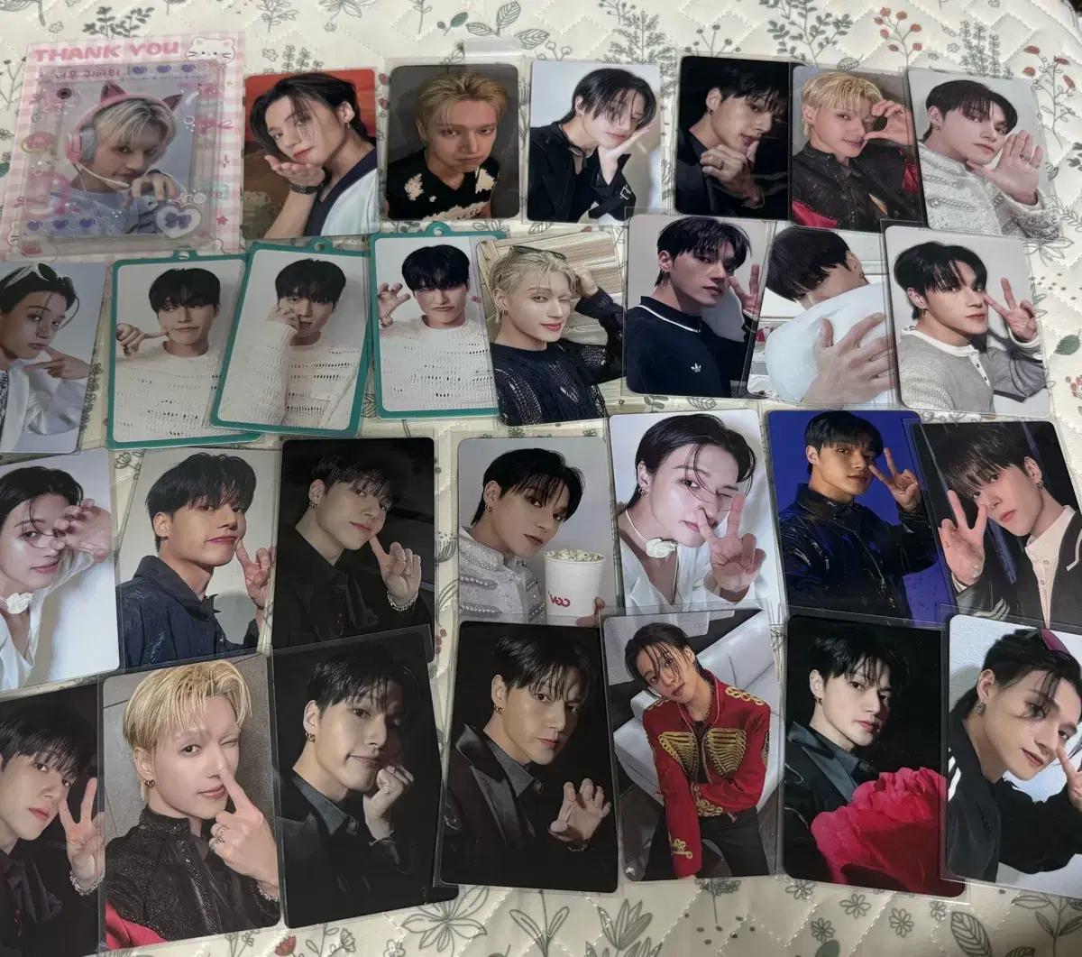 에이티즈 ateez 우영 콘서트 md 골든아워 특전 포카 포토카드