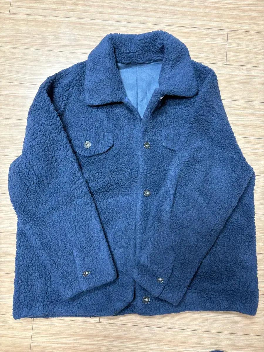 Laplaf du Marais 뽀글이 자켓 XL(리얼 양털)