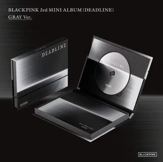 블랙핑크 DEADLINE 블랙.핑크.실버.그레이