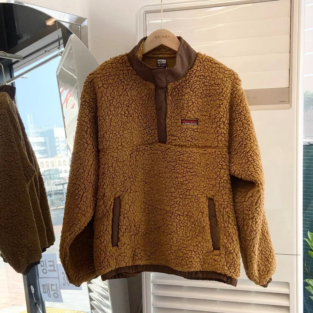 레드페이스 반집업 플리스 M(95) Red Face Half Zip up
