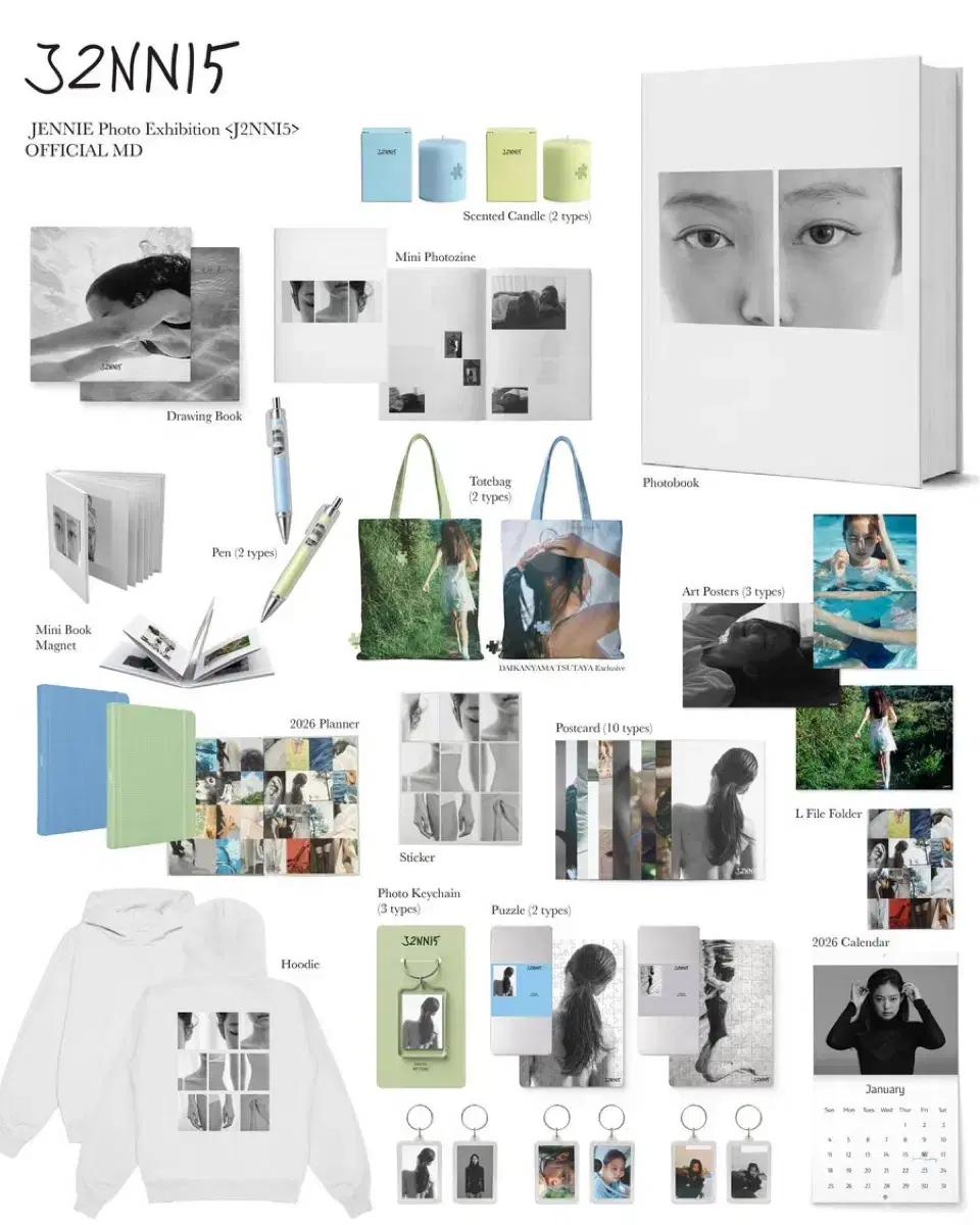 [블랙핑크 제니] J2NNI5 사진전 전시회 대리구매 가능 (1/26)