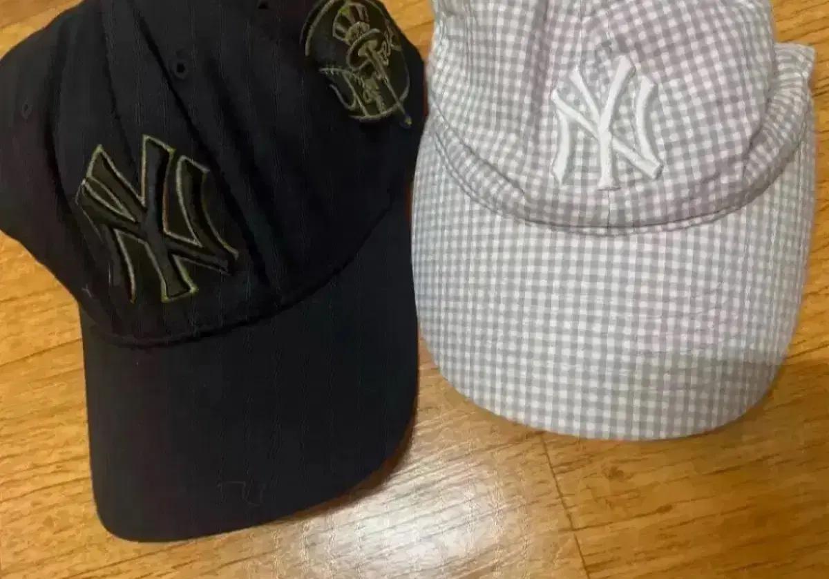 MLB 모자 네이비_그레이