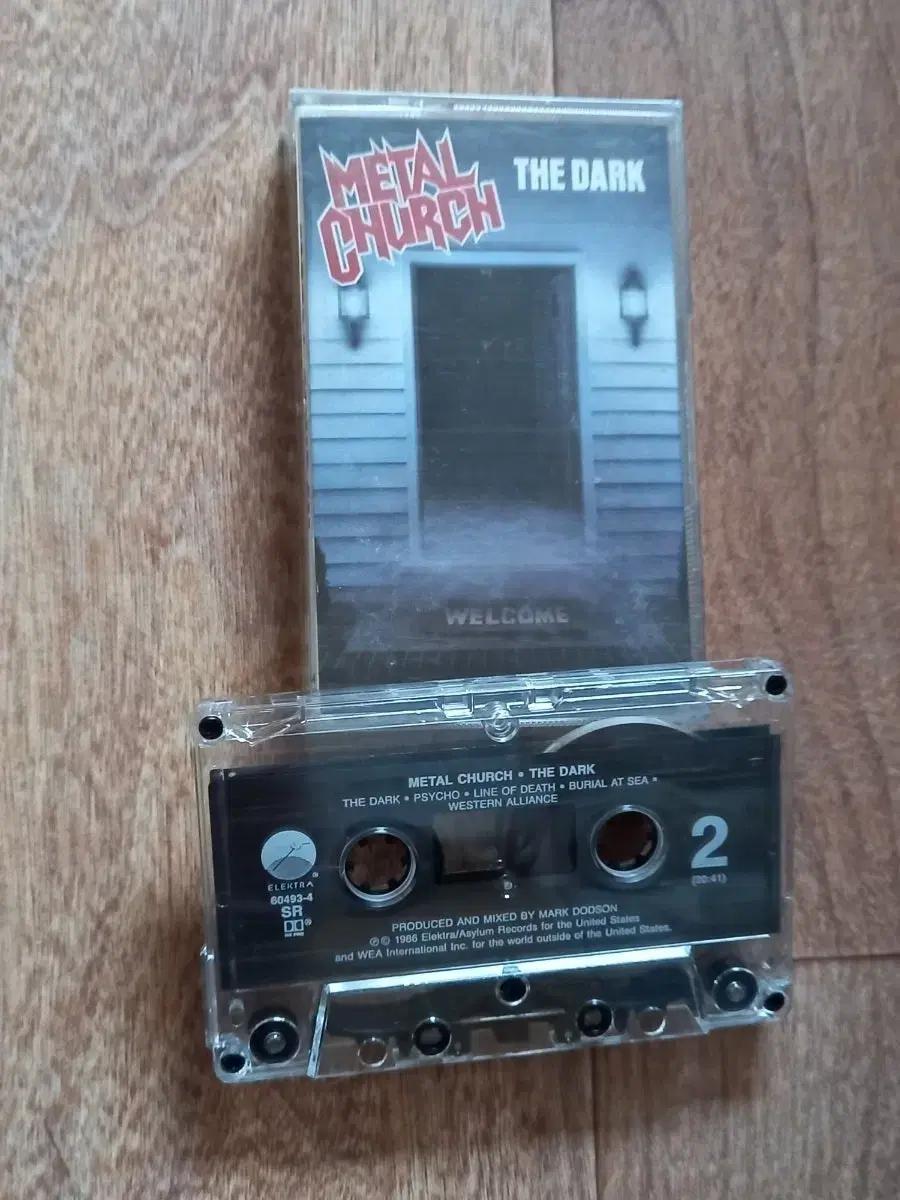 metal church 카세트테이프 수입반