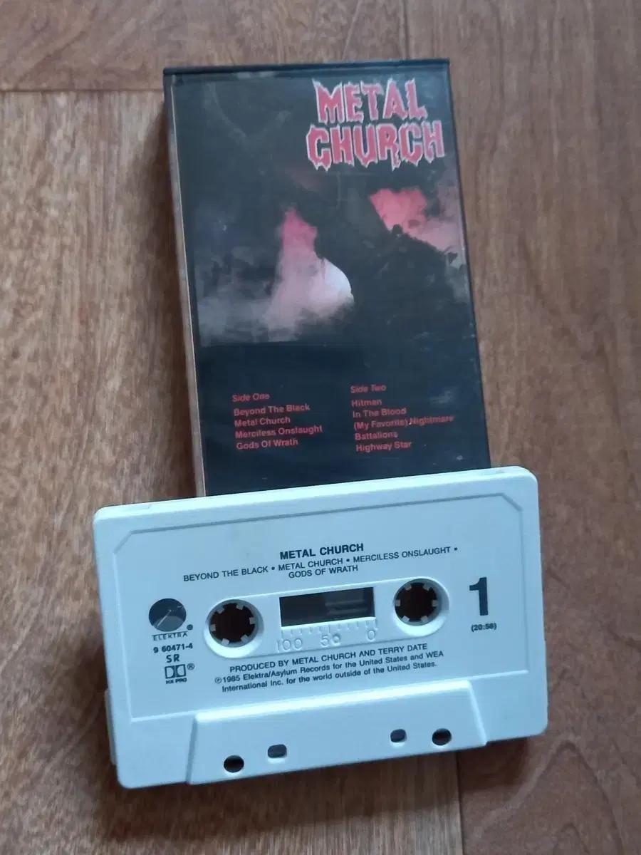 metal church 카세트테이프 수입반