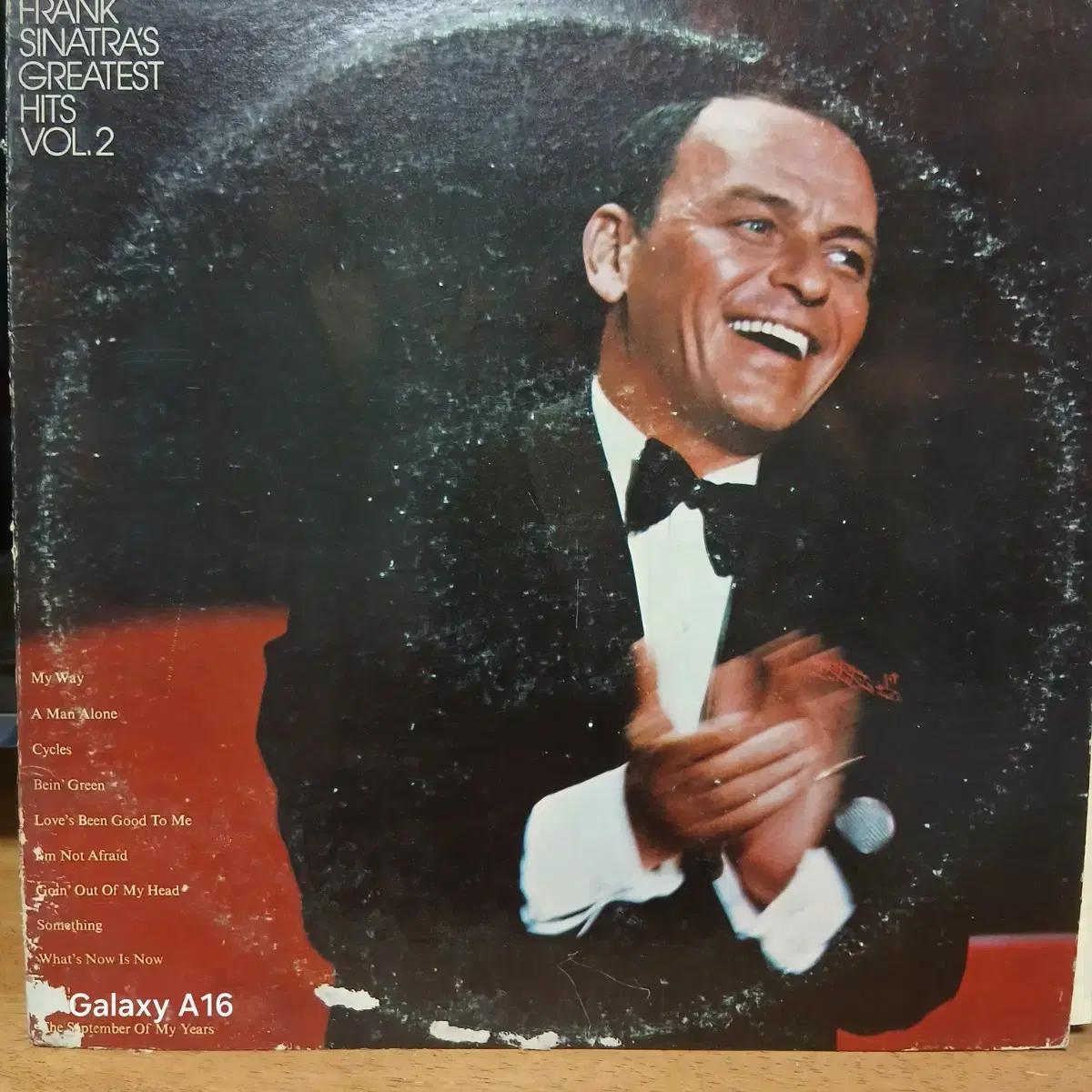 프랭크 시나트라 Greatest Hits Vol.2 LP 레코드