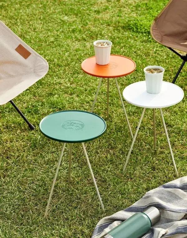 스타벅스 헬리녹스 사이드 테이블 화이트 1개