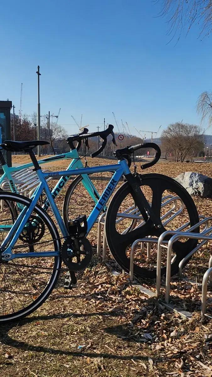 리더 크레틴 픽시 BMX랑 대차