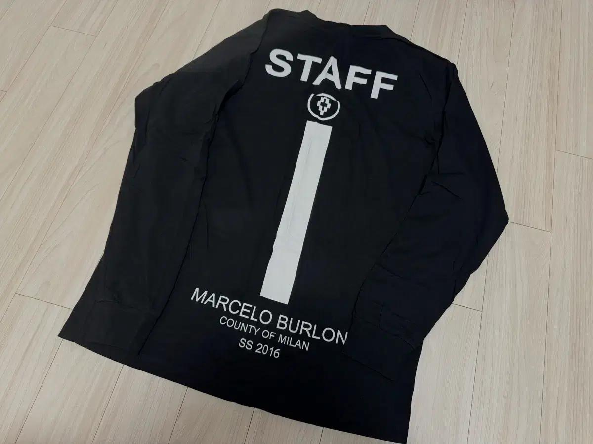 [Marcelo Burlon] STAFF 롱슬리브 티셔츠
