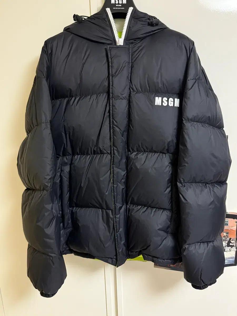 MSGM 패딩 46 미착용 새상품