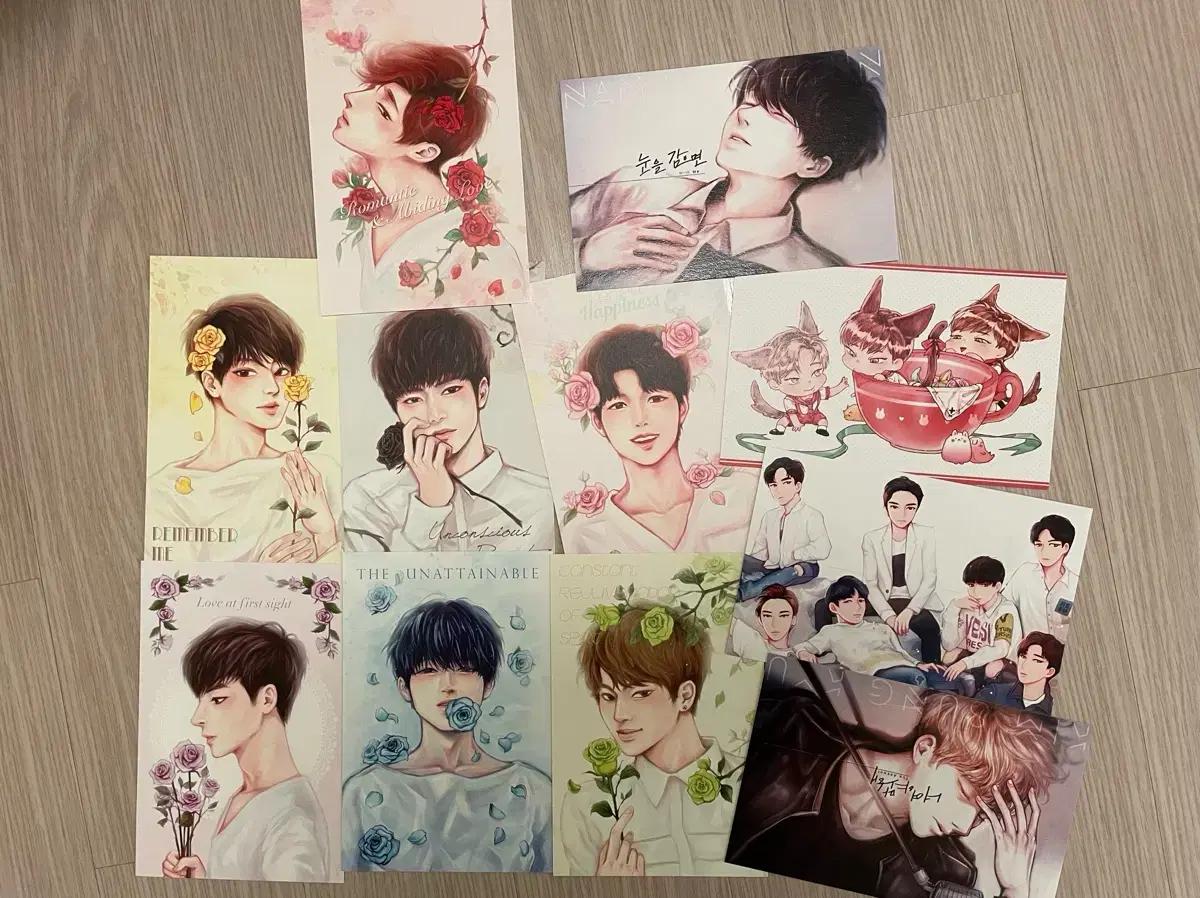 인피니트 굿즈 엽서 판매