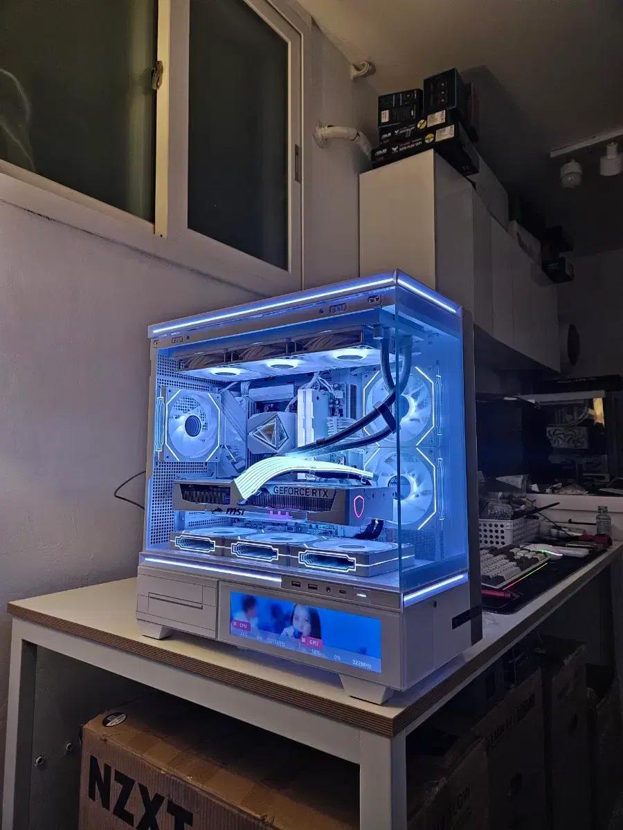 9800x3d / rtx5070 화이트 고사양 본체