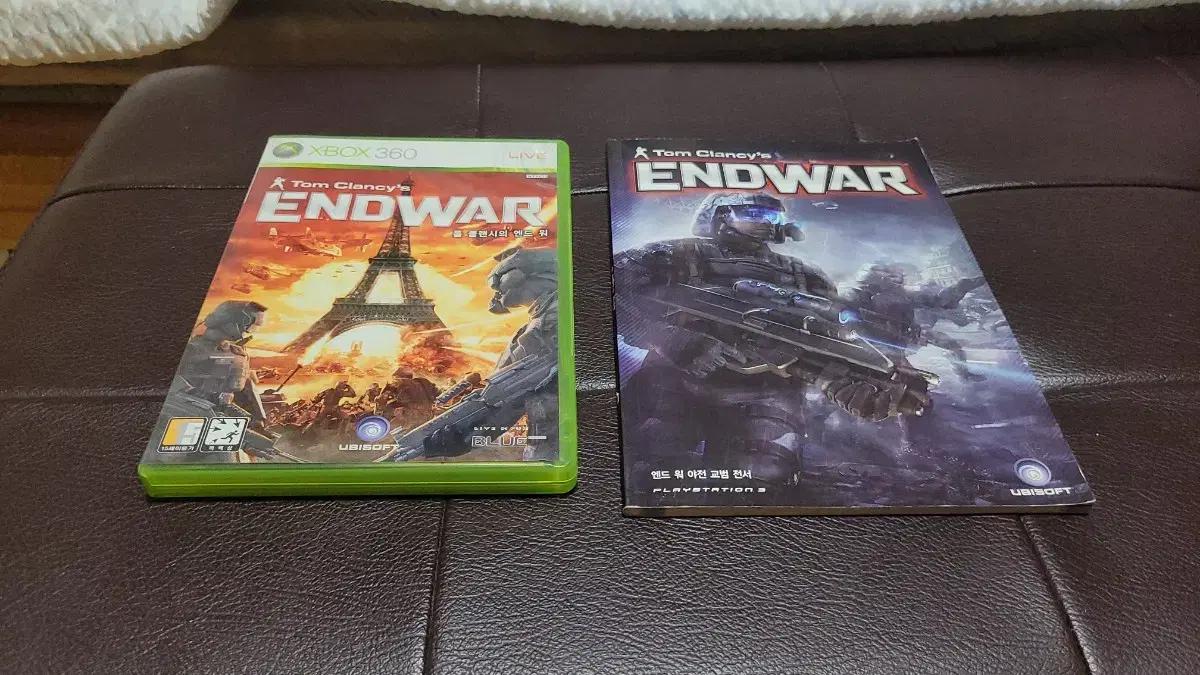 XBOX360 톰 클랜시의 엔드 워(공략집 포함)
