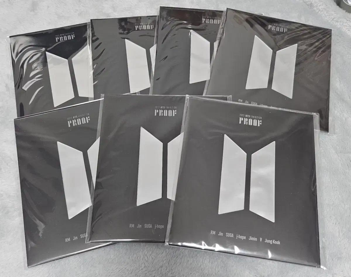 미개봉 7세트 일괄 proof 럭드 bts 방탄 프루프