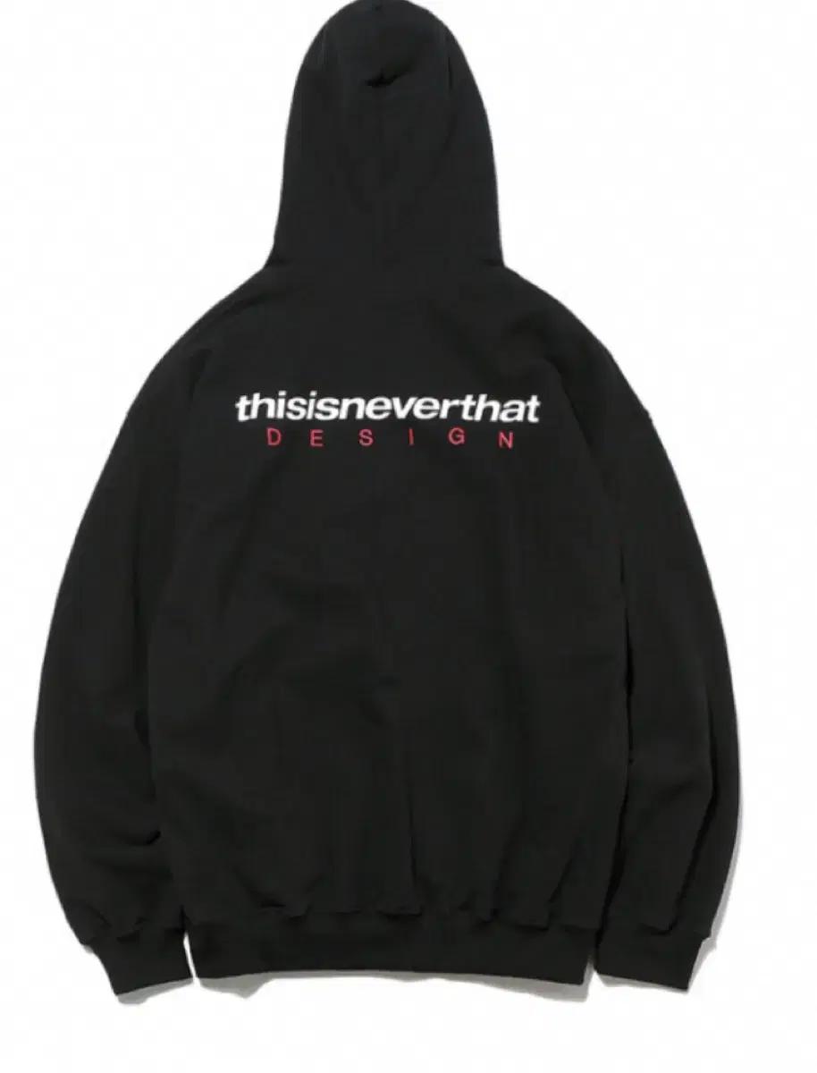 디스이즈네버댓 DSN LOGO 후드티 블랙 M