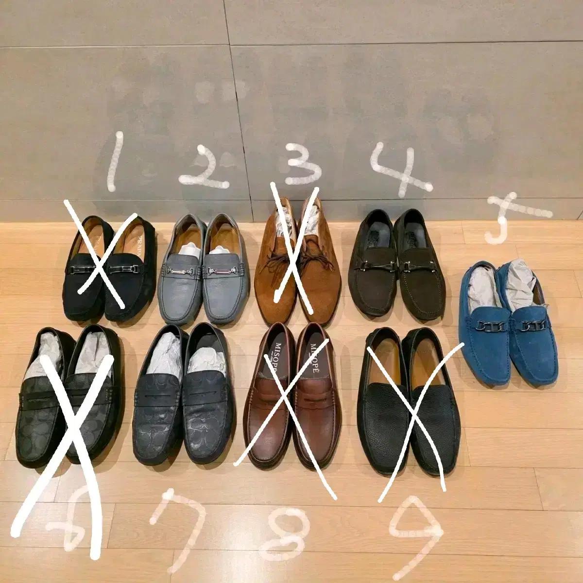 남성 로퍼/구두/드라이빙슈즈 모음 (구찌,프라다,미소페,발리,페라가모등등