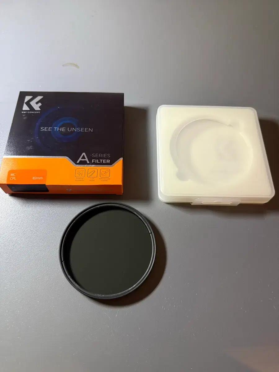 K&F CONCEPT 디지털 HD 슬림 MC CPL 편광필터 82mm