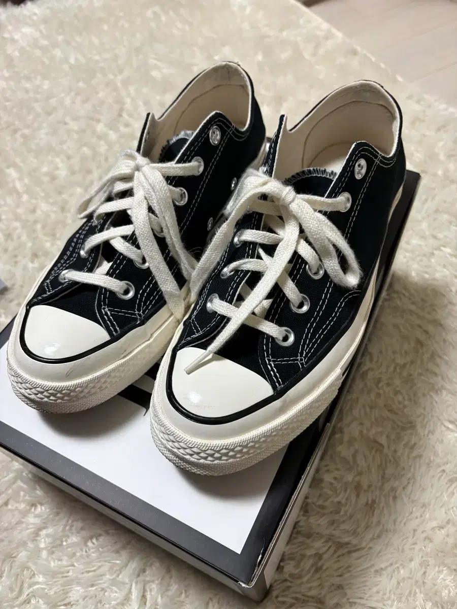 컨버스 척테일러70 블랙 255