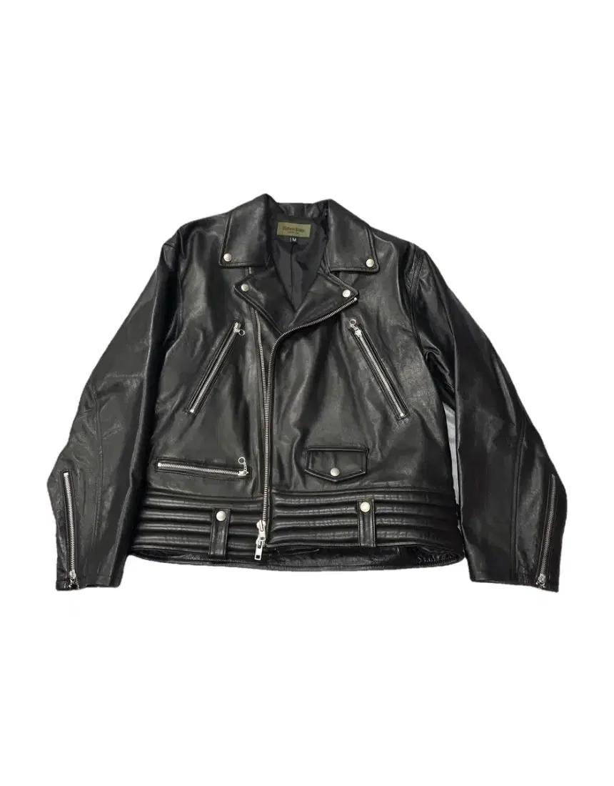 유니폼브릿지 vintage rider jacket black