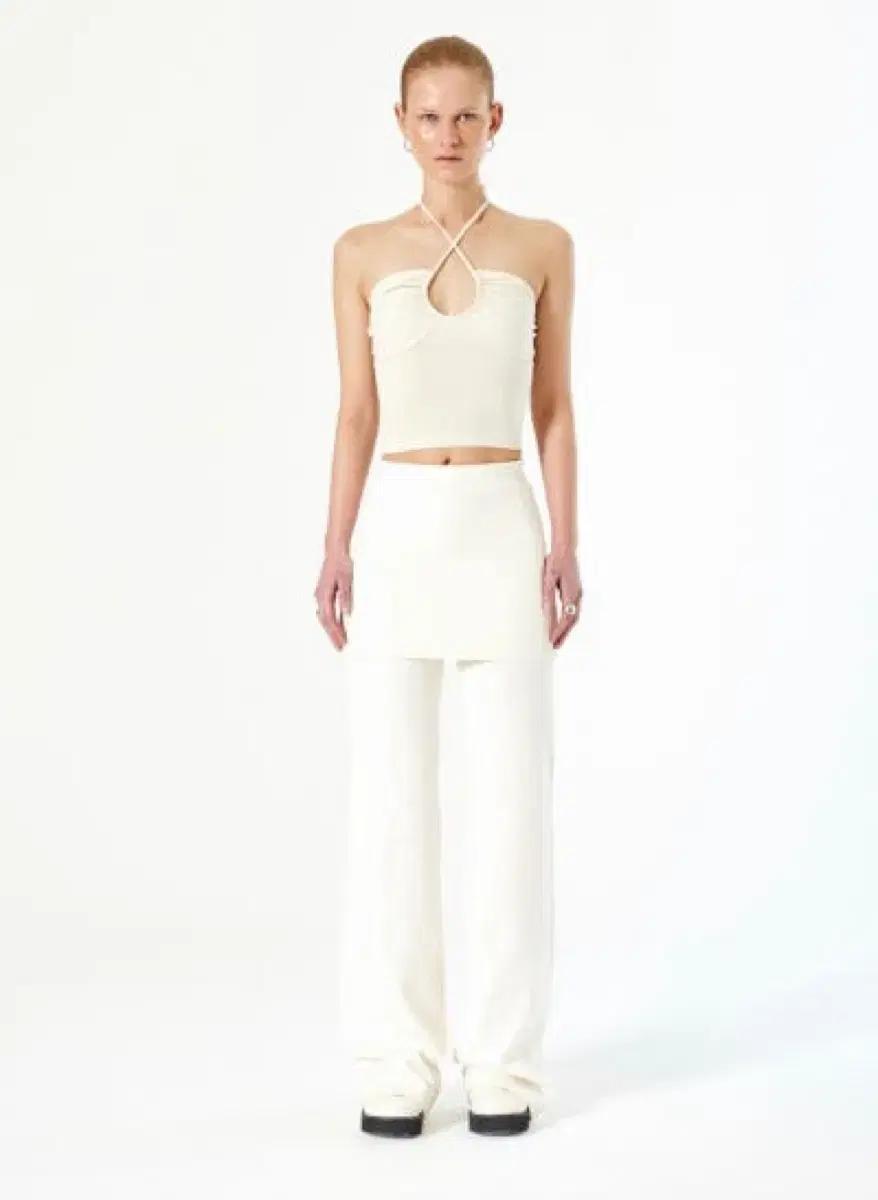다이애그널 STRETCHY SKIRT PANTS (s)