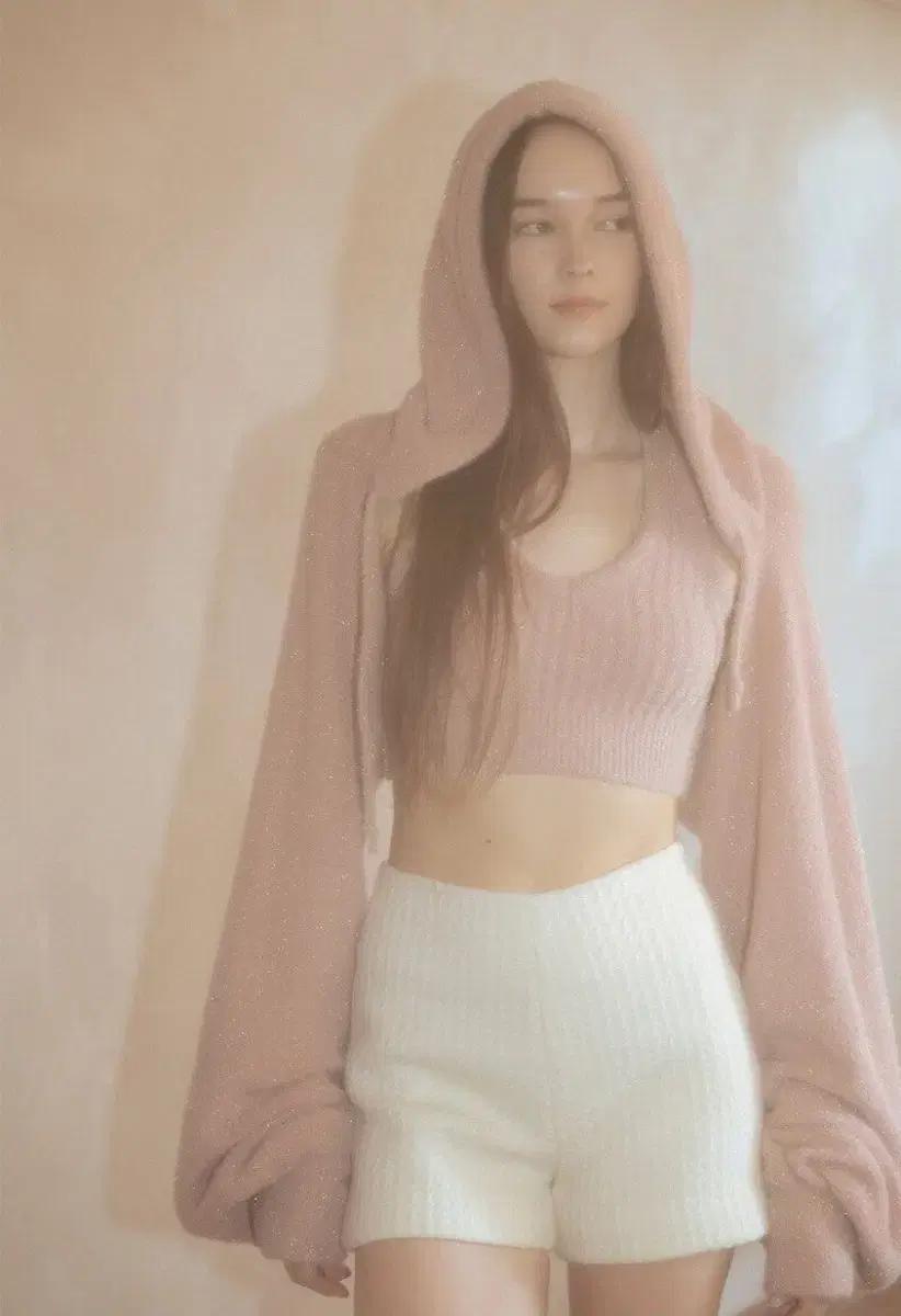 [새상품]더티스 metal blended hood borelo pink
